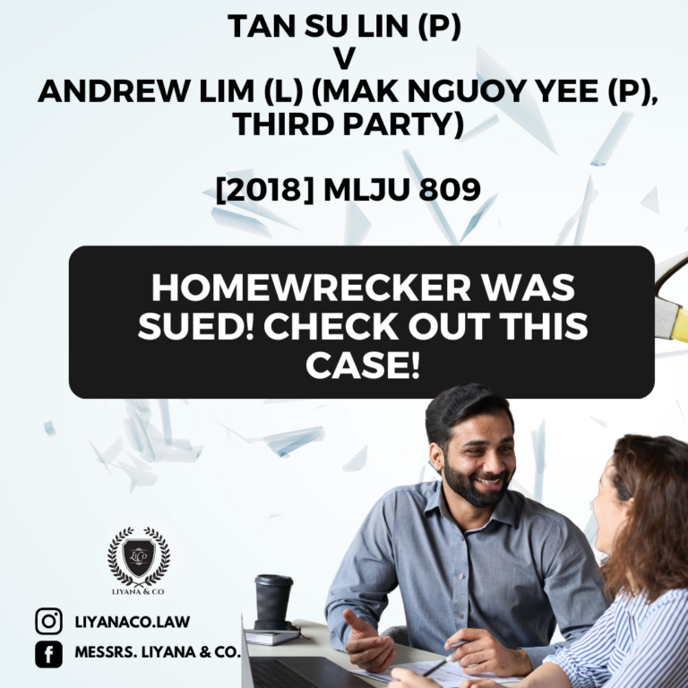 Homewrecker was Sued! Check Out This Case!