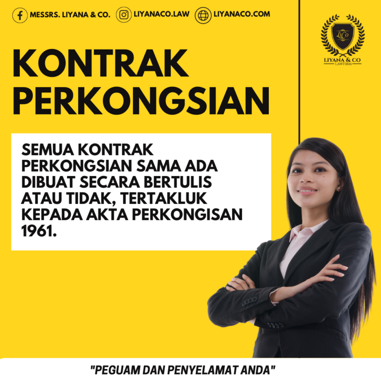 Kontrak Perkongsian