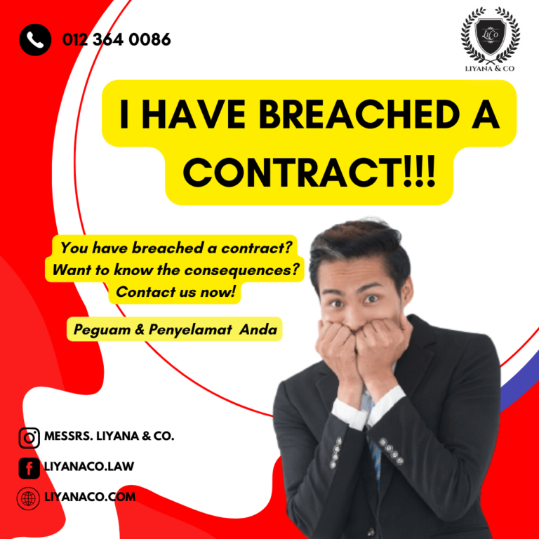 I HAVE BREACHED A CONTRACT!!!