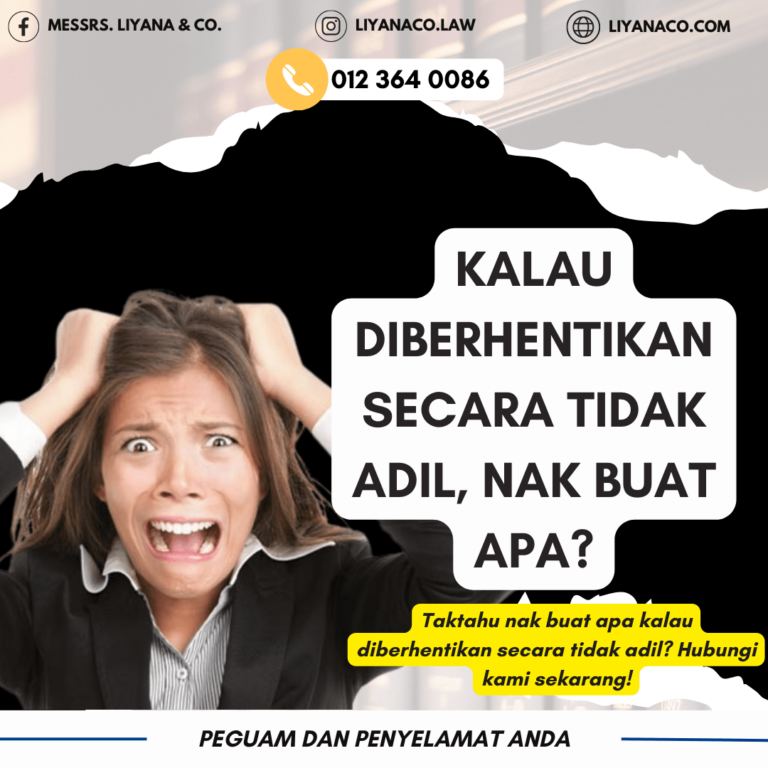 Anda pekerja dan diberhentikan secara tidak adil? Atau anda majikan dan ingin tahu hak anda untuk memberhentikan pekerja?