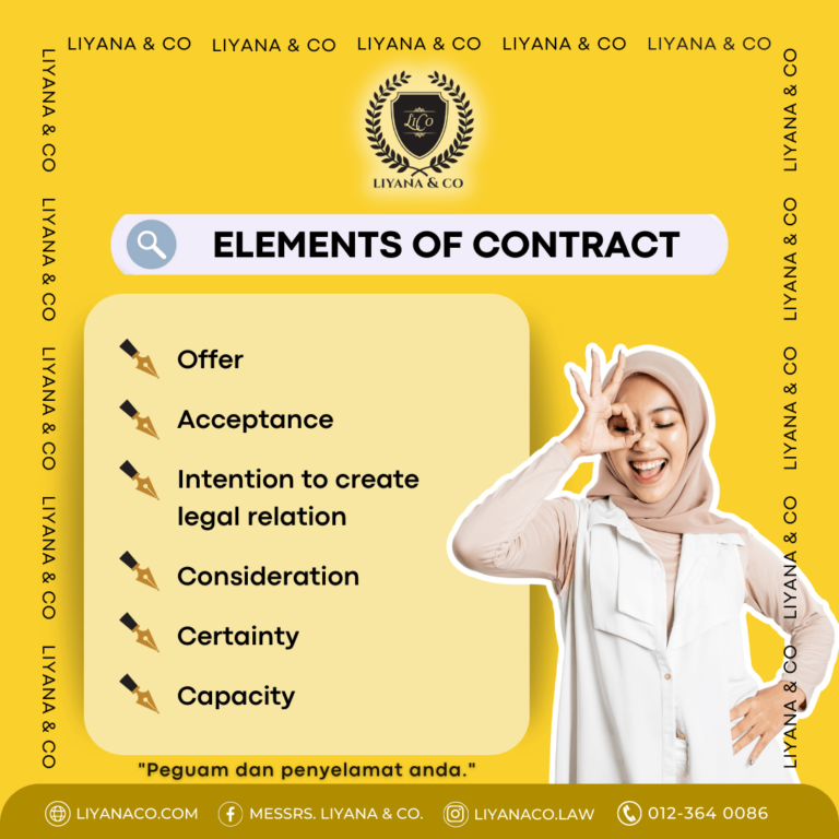 ELEMENTS OF CONTRACT