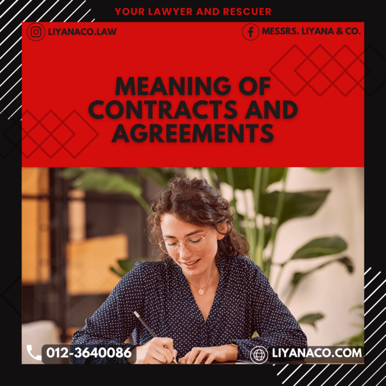 WHAT ARE CONTRACTS AND AGREEMENTS?