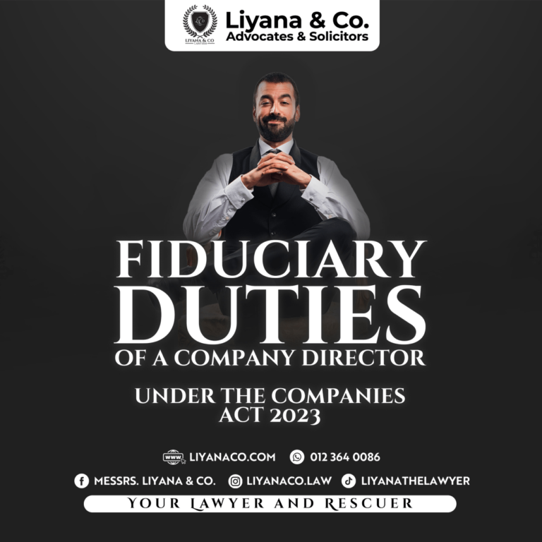 FIDUCIARY DUTIES OF A COMPANY DIRECTOR UNDER THE  COMPANIES ACT 2023