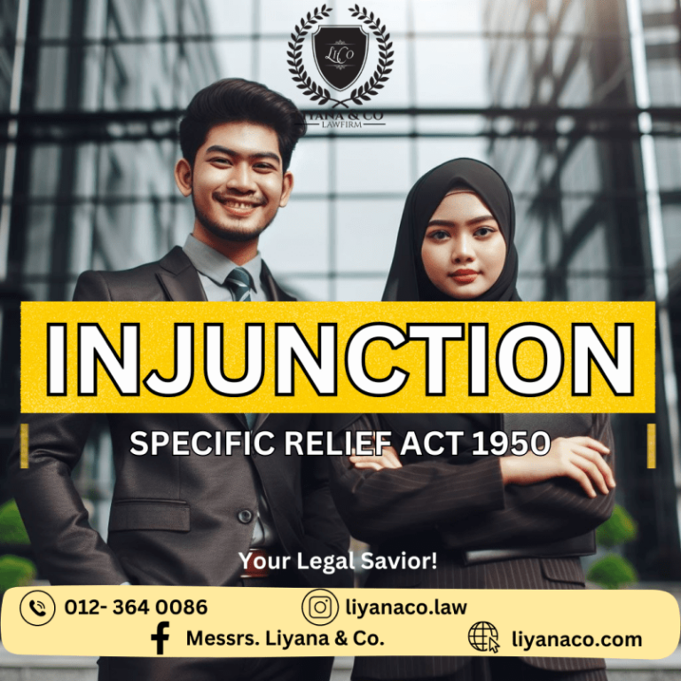 Injunctions (Specific Relief Act 1950)