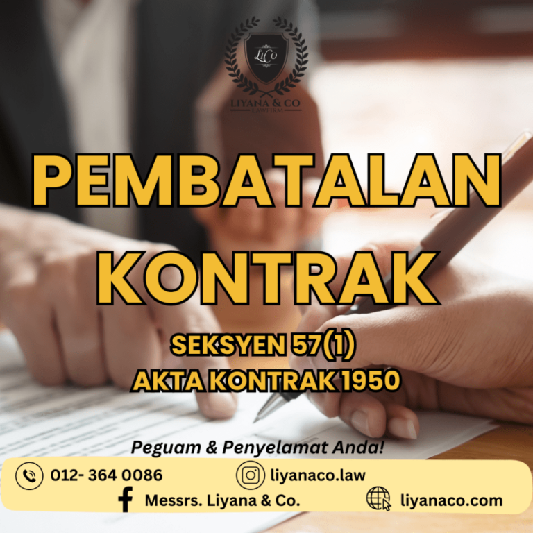 Pembatalan Kontrak