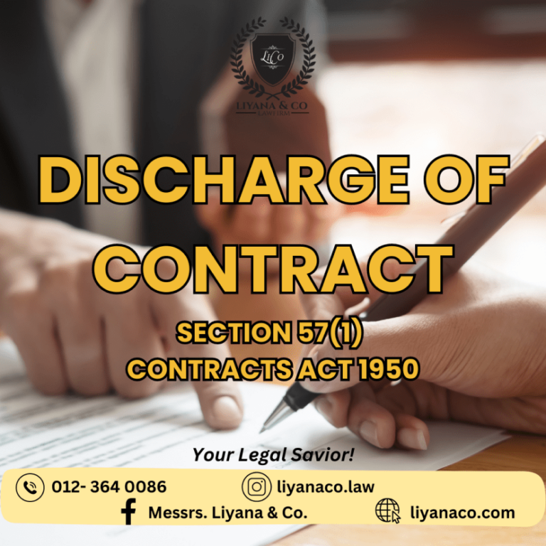 Discharge of Contract : Frustration or Impossibility of Performance