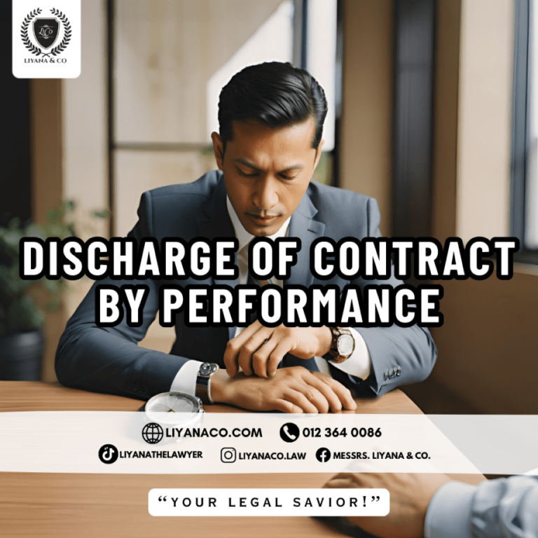 Discharge of Contract by Performance